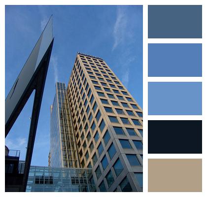 Office Building Building Office Tower Dortmund Skyscraper Facade Architecture Image